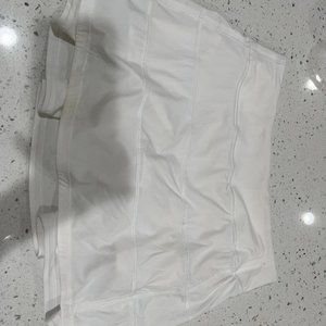 Lululemon White Skort Gently used- $50